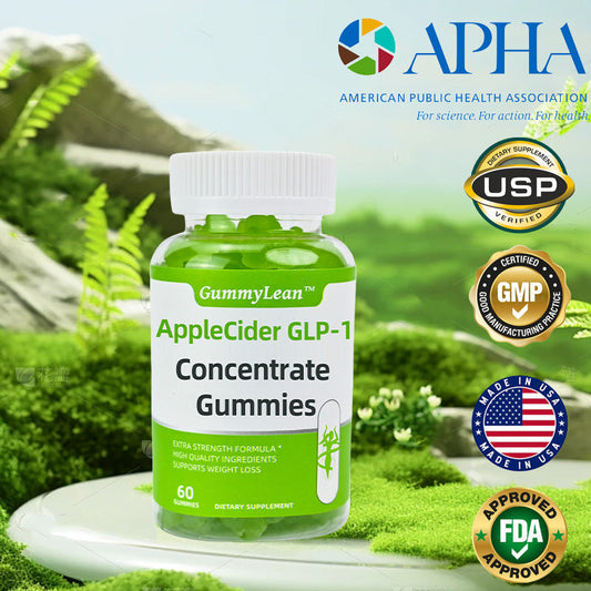 GummyLean™ AppleCider GLP-1 Concentrate Gummies✅ Approved by FDA (Painless, long-lasting, addressing diabetes, obesity, and cardiovascular diseases)